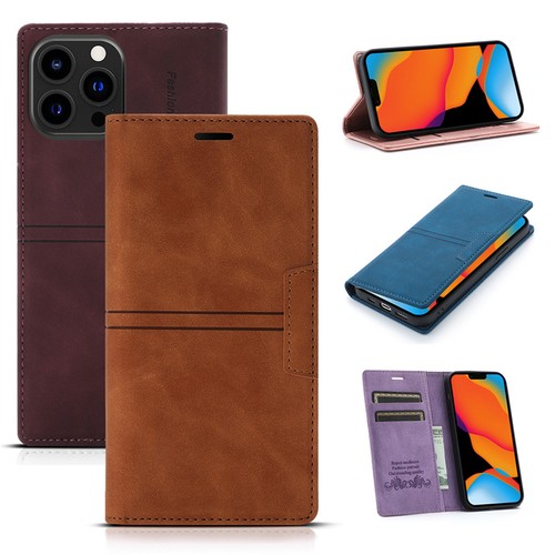 Leather case for iphone - leather, 12
