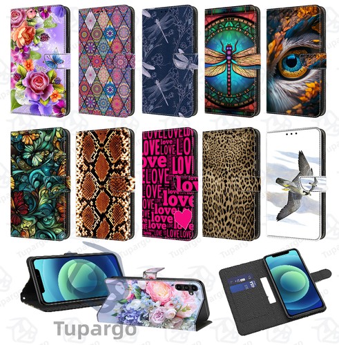 Flip leather case for iphone - flip, x
