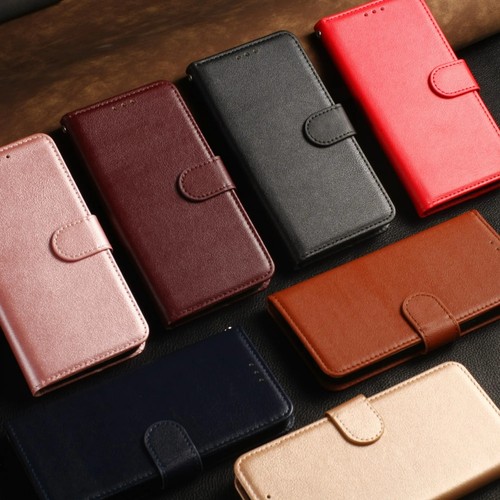 Flip leather phone case - phone,