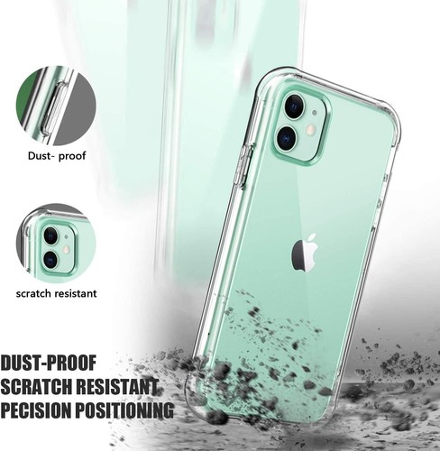 Clear case for iphone - clear, 12