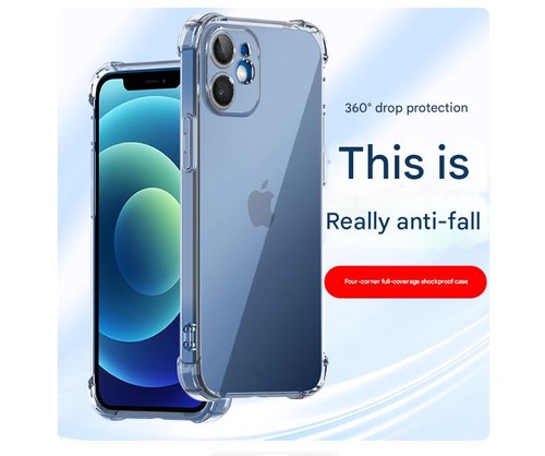 Clear case shockproof cover - clear,