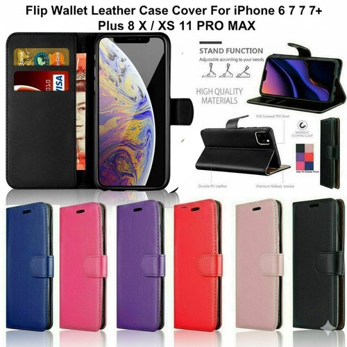 Flip wallet leather case cover - flip,
