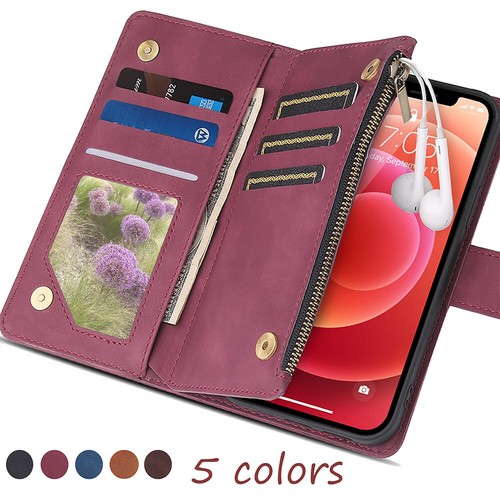Zip wallet case leather - wallet,
