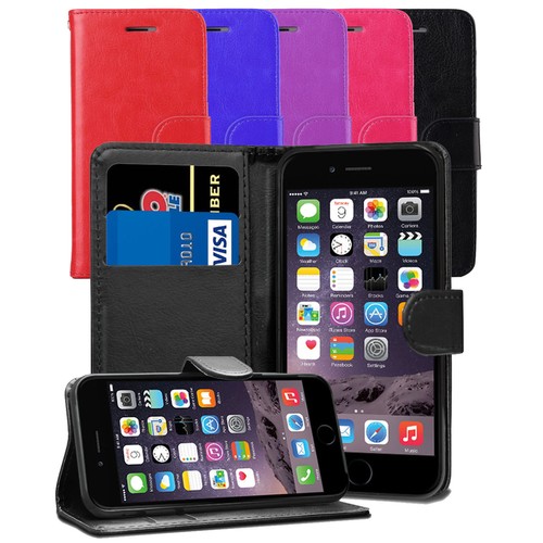 Leather flip case wallet cover - case,