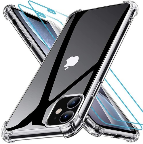 Clear shockproof case - clear,